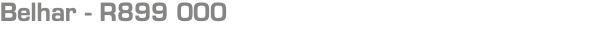 Belhar - R899 000