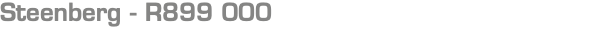 Steenberg - R899 000
